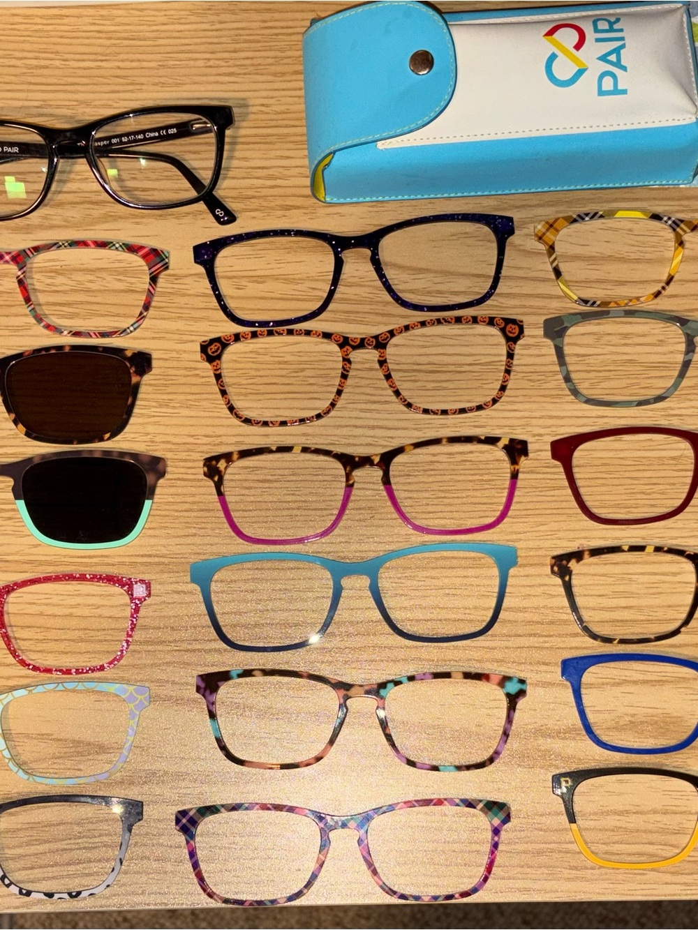Pair Eyewear eyeglasses
The style of frame is Casper